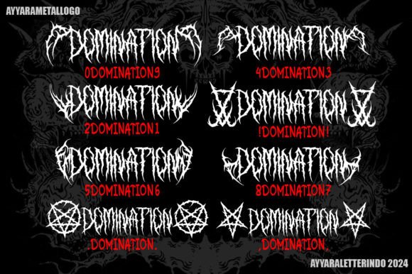 Domination Font - Preview 4