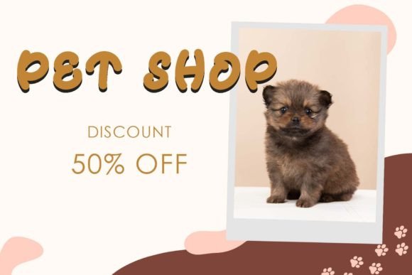 Doggy Papaw Font PNG with transparent background - Preview 1