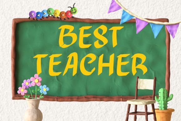 Father Teacher Font - Preview 3