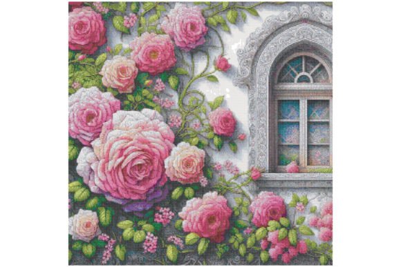 Flowers Counted Cross Stitch Patterns