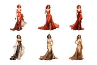 Hollywood Glam Clipart Graphic by Clip Craft Emporium · Creative Fabrica