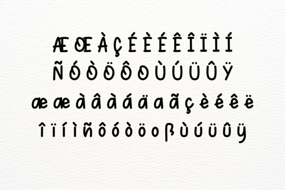 Malanie Writing Font PNG with transparent background - Preview 4