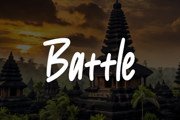 Nusantara Font PNG with transparent background - Preview 2