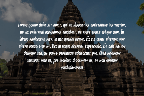 Nusantara Font PNG with transparent background - Preview 3