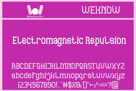 Anti Gravity Font - Preview 1