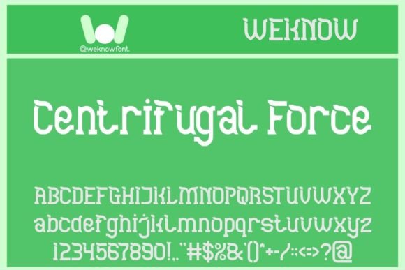 Anti Gravity Font - Preview 2