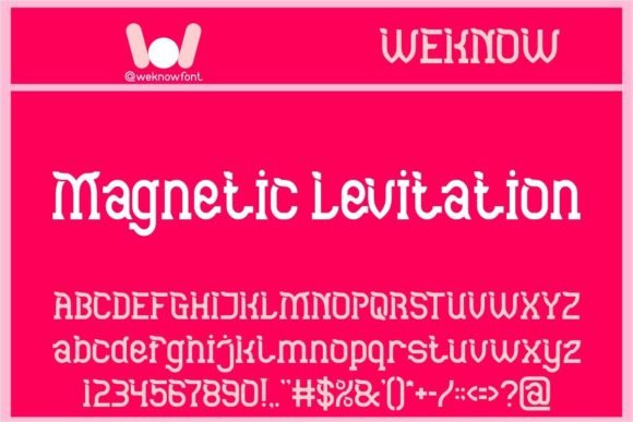 Anti Gravity Font - Preview 3