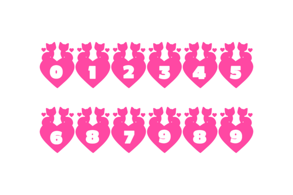 Cat Monogram Font - Preview 2