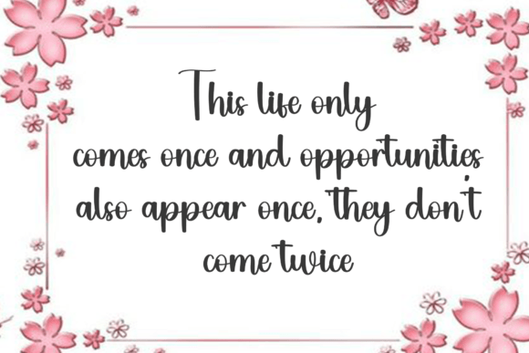 Cherry Blossom Font - Preview 4