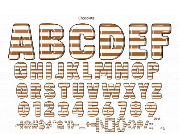 Chocolate Font - Preview 1