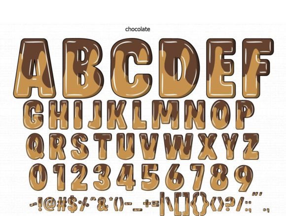 Chocolate Font - Preview 1
