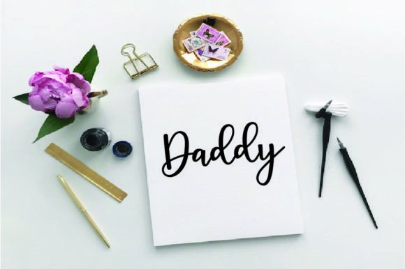 Days Font PNG with transparent background - Preview 1