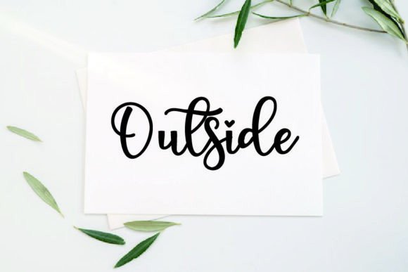 Days Font PNG with transparent background - Preview 2