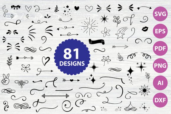 Decorative Elements SVG Bundle