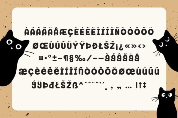 Fox Regina Font PNG with transparent background - Preview 6