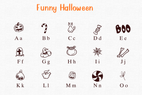 Funny Halloween Font - Preview 1