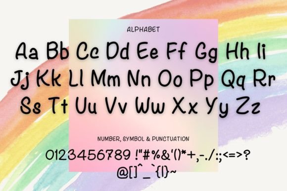 Giggle Font - Preview 2