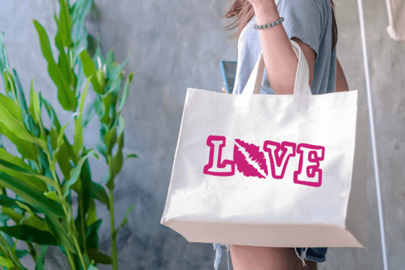 Love Pink Font PNG with transparent background - Preview 5