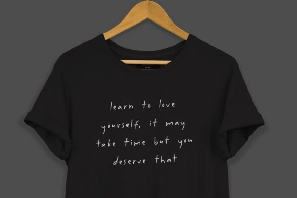 Meaningful Quotes Font PNG with transparent background - Preview 5