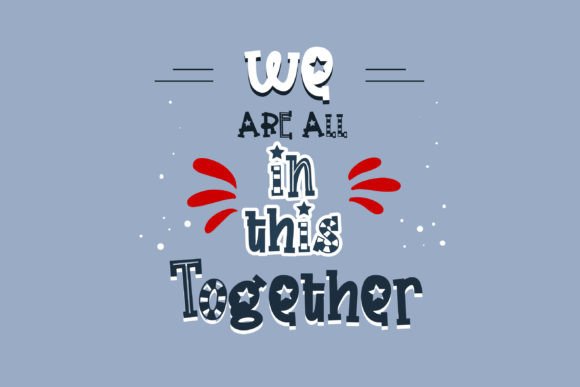Mister America Toes Font PNG with transparent background - Preview 5