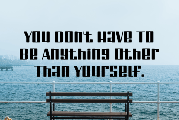 Nothing Always Font PNG with transparent background - Preview 1