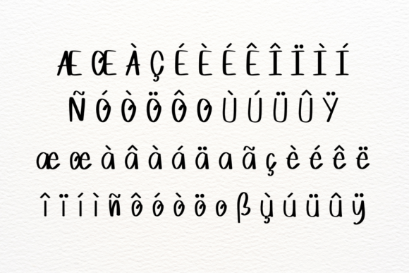 Ohio Spring Font Font PNG with transparent background - Preview 4