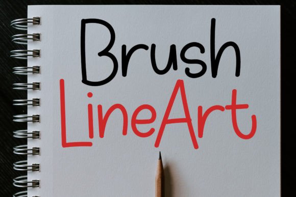 Quickline Font PNG with transparent background - Preview 2
