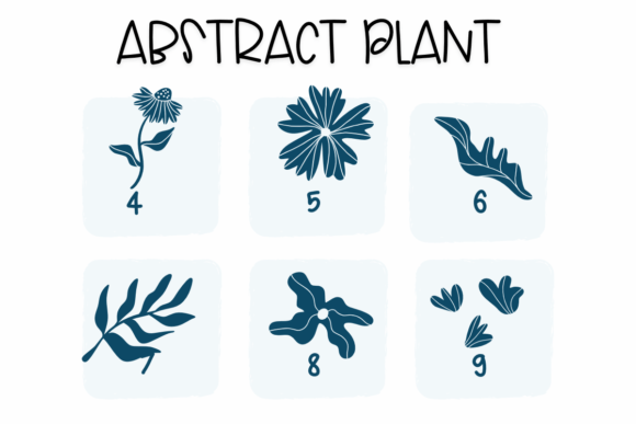 Abstract Plants Font - Preview 3