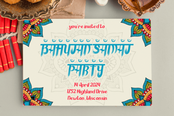 Advait Font - Preview 2
