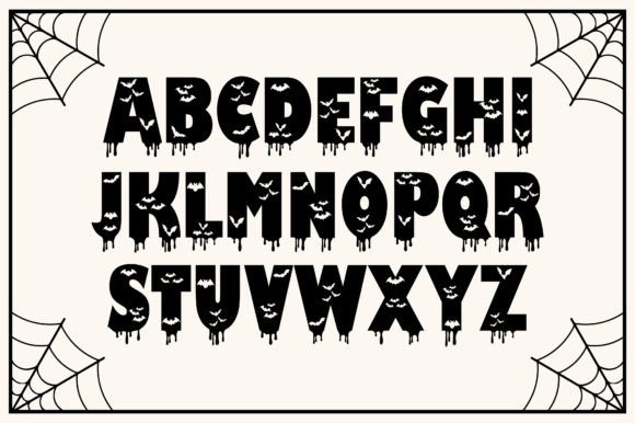 Bat Font - Preview 1