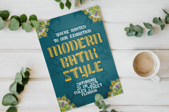 Batik Blend Font - Preview 5