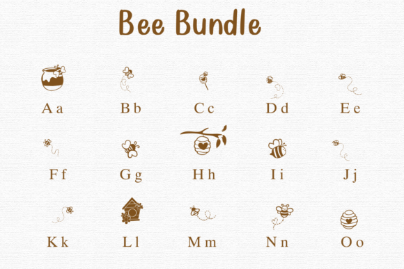 Bee Bundle Font - Preview 1