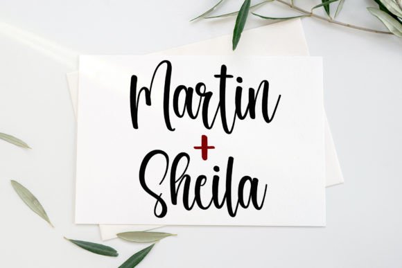 Bride Signature Font - Preview 2