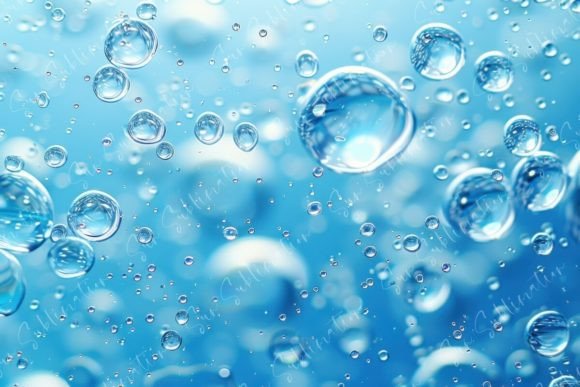 Bubbles Underwater Background