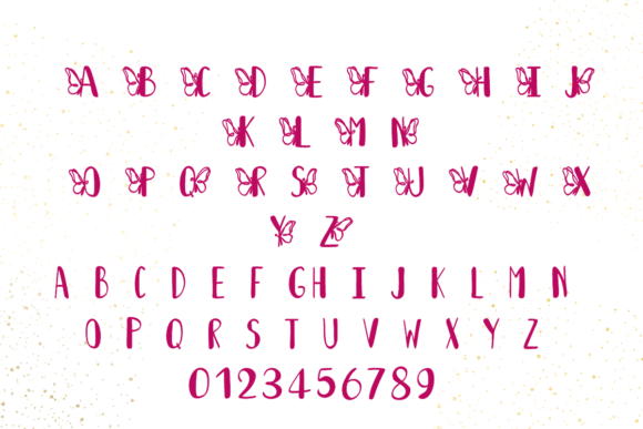 Butterfly Font - Preview 1