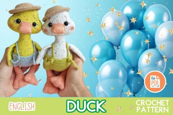 Crochet Duck / Amigurumi PDF / Toy