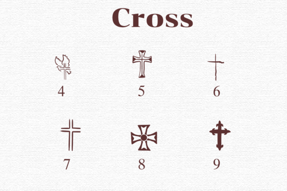 Cross Font - Preview 3