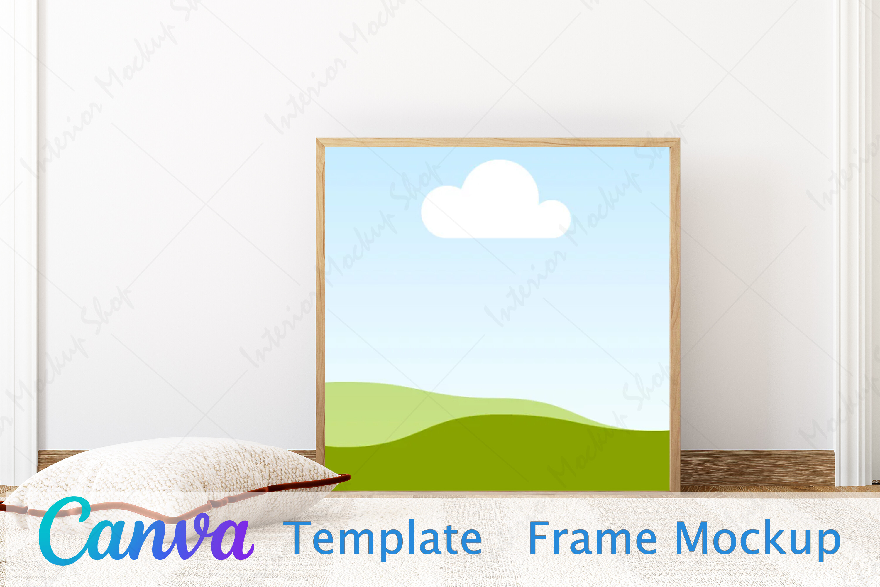 Frame Mockup Interior Canva Mockups