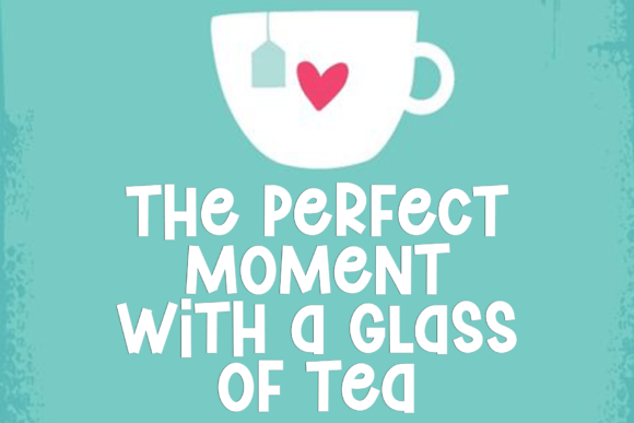 Fresh Tea Font - Preview 2