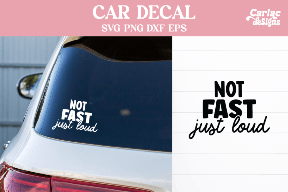 Funny Car Decal Bumper Sticker Illustration Artisanat Par Carla C Designs