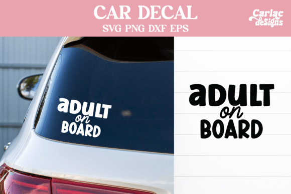 Funny Car Decal Bumper Sticker Illustration Artisanat Par Carla C Designs