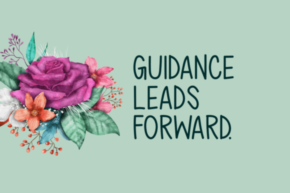 Gentle Guidance Font - Preview 1