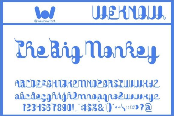Good Looking Font - Preview 1