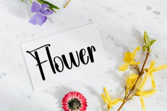 Hibiscus Font - Preview 3