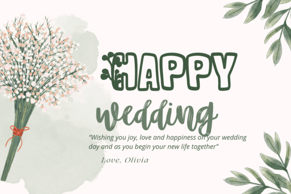 Leaf Font PNG with transparent background - Preview 6