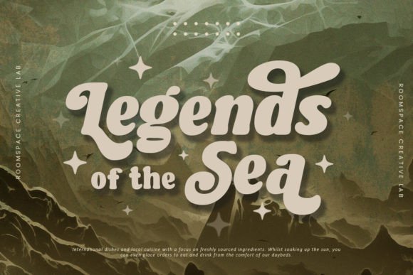 Legends of the Sea Czcionki Szeryfowe Czcionka Przez roomspace