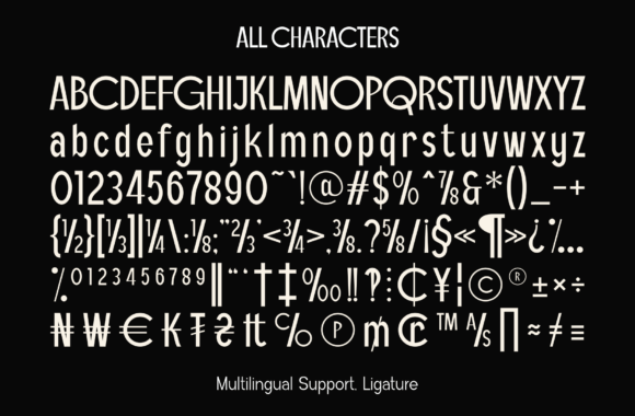 Moonely Font PNG with transparent background - Preview 3