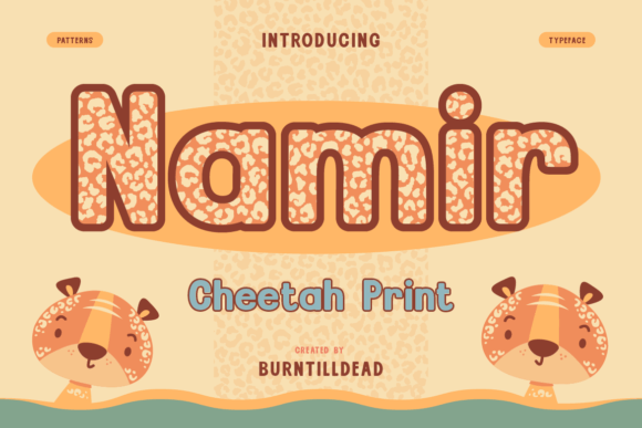 Namir Font PNG with transparent background - Preview 1