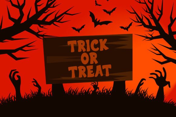 Night Treat Font PNG with transparent background - Preview 1