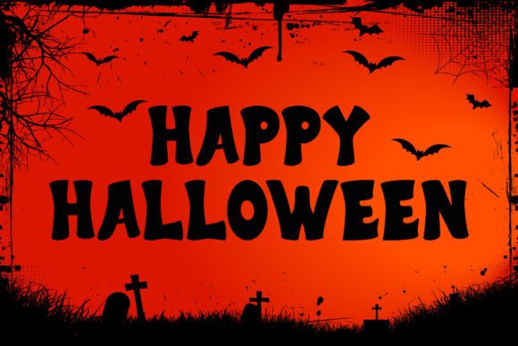 Night Treat Font PNG with transparent background - Preview 3